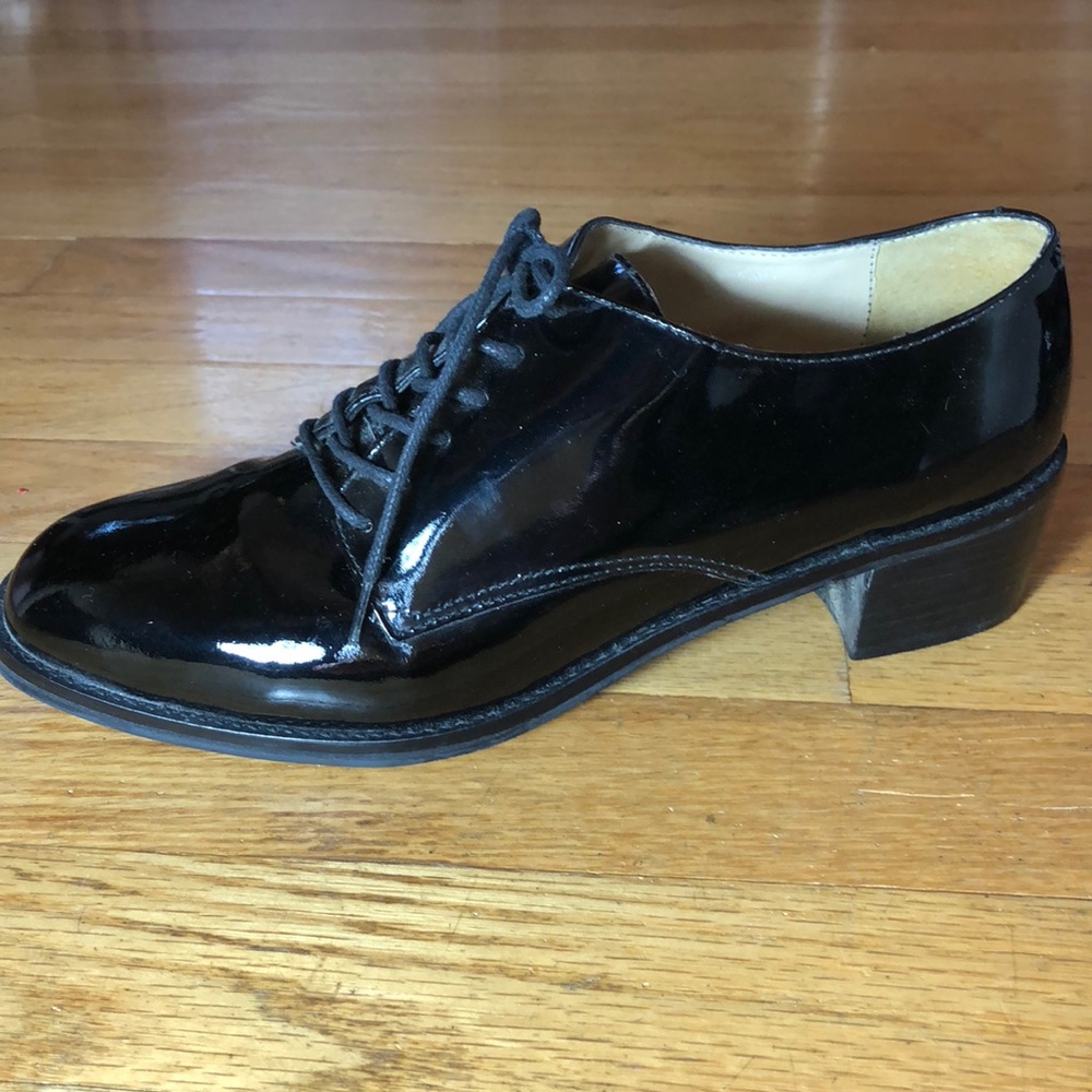 Ipanema Black Patent Leather Shoes Size 7.5 - Picture 3 of 8